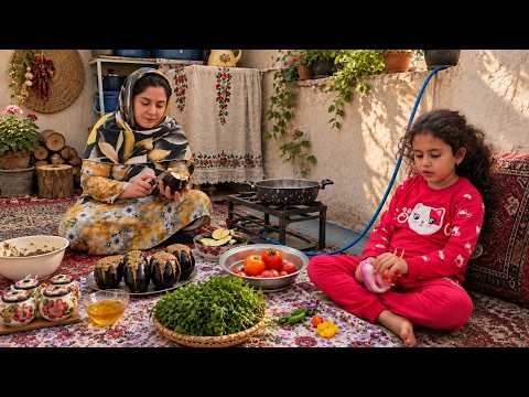 IRAN Daily Village Life : Rural Cooking in the High