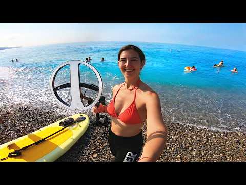 Metal Detecting France's Most Popular Beach