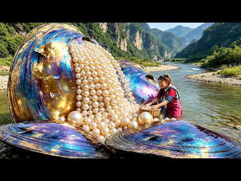 The huge and rare clams kept spewing out the Pearl