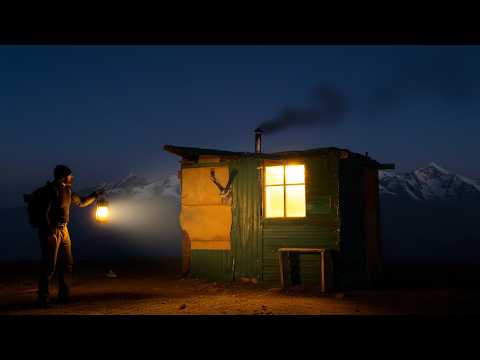 Saved by an Abandoned Mountain Hut During a Blizzard