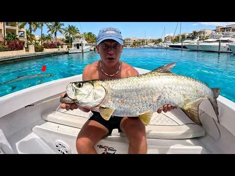 3 Days in Mexico - Giant Amberjacks, Dock Tarpon & Mayan