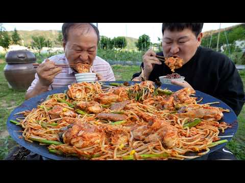아귀찜집 하셨던 어머니가 직접 만들었습니다! 콩나물 가득 푸짐한 아귀찜 먹방! (Braised Spicy