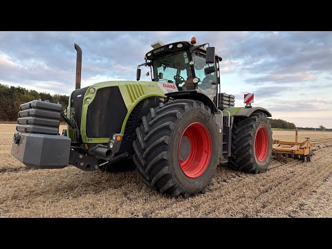 Farm update 459 Class Xerion subsoiling, work fields &