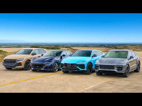 Novo Urus SE vs Purosangue vs Cayenne Turbo vs RSQ8 Perf