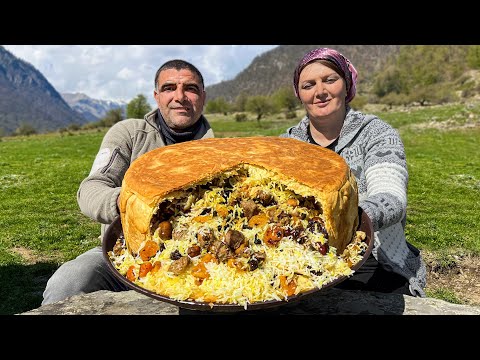 Pilaf according to Azerbaijani Traditions National Dish