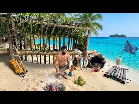 3 DAYS solo survival on island (NO FOOD, NO WATER, NO