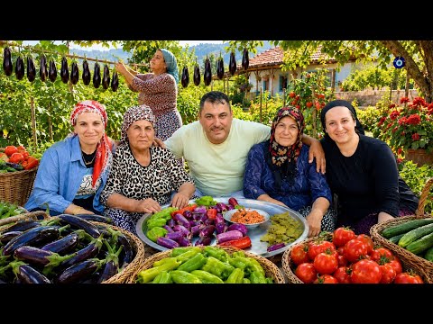 Köy Yaşamı Kışlık Hazırlığı Yapımı ~ Village Life