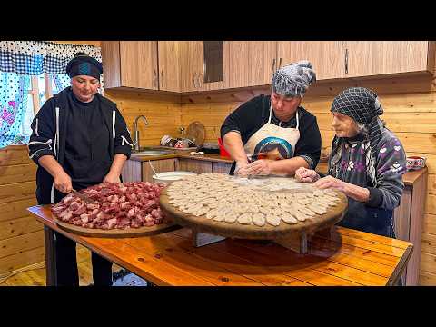 Grandma’s Surhullu Recipe | Traditional Azerbaijani Pasta |
