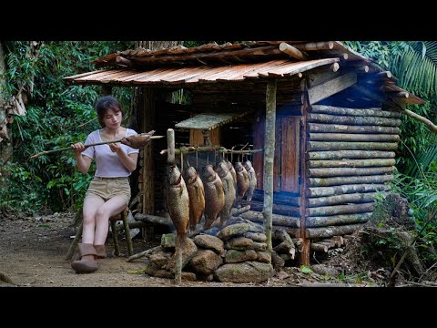 Caught a lot of stream fish and smoked it, live in the