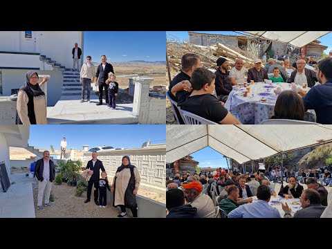 MUHAMMET KARDEŞİMİN YENİ EVİNİ GEZİYORUZ VE KÖYÜMÜZDE