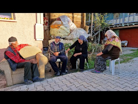 AKŞAM AKŞAM HATİCE HANIMIN KÖYÜNE BÜYÜKLERİMİZİ ZİYARETE