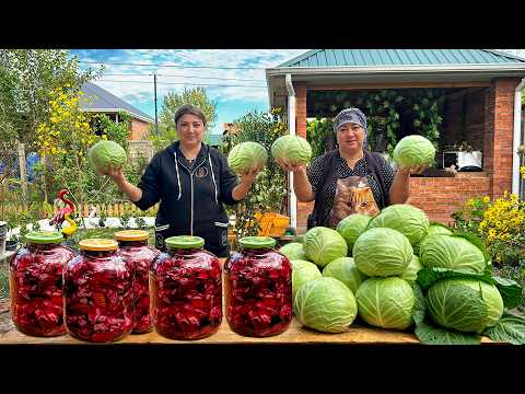 Homemade Mixed Vegetable Pickled Cabbage | Your New Winter