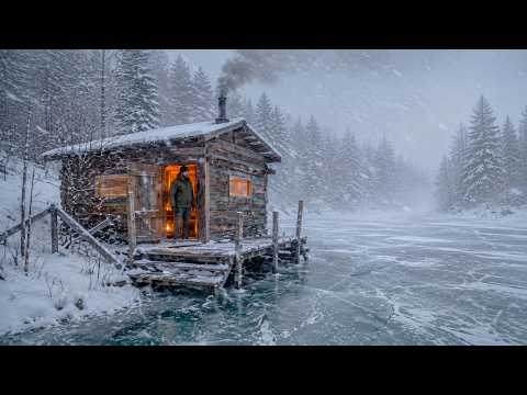 No People No Signal Just Me, a Broken River Cabin, and