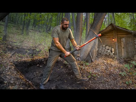 Building a bathhouse in a secret forest place