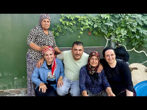 Abim Ve Yengem İstanbula Dönüyor Köy Hayatı Tandırda Köy