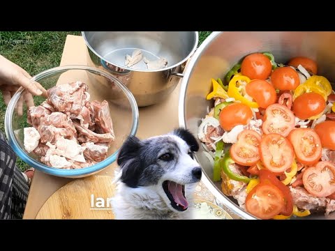 Traditional Azerbaijani Dish | Buğlama | Cooking in