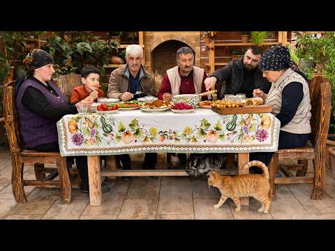 A True Village Feast Cooking a Traditional Family