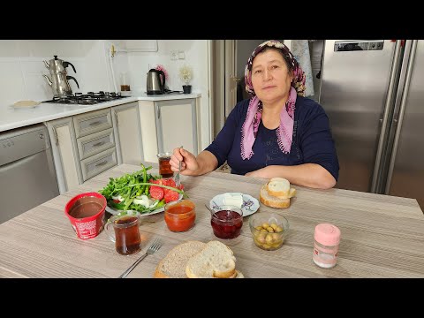 HATİCE HANIM FAZLA UZATIYOR VE SABAH KAHVALTIMIZ