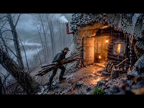 Building a Home Inside a River Cave Start to Finish