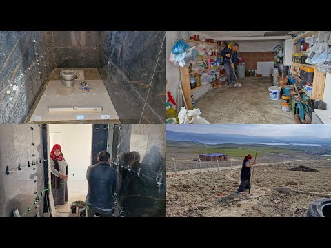 KÖYDE İŞLER BİTMİYOR HATİCE HANIM BAHÇEDE SEYİT KAARDEŞİM