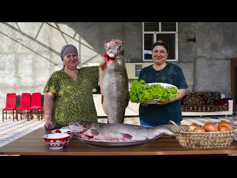 Catch a Giant Trout - Two Delicious Recipes from One Fish