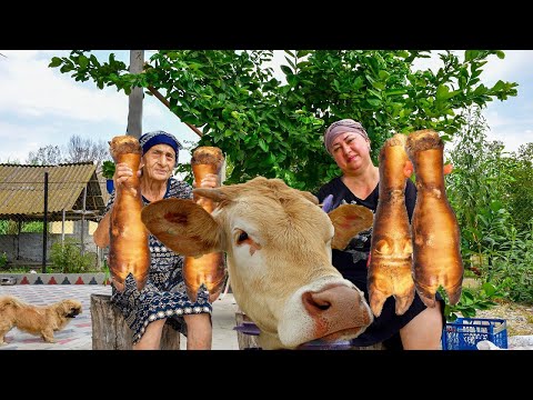 AZERBAIJANI KHASH REAL RECIPE MADE FROM COW'S HOOVES AND