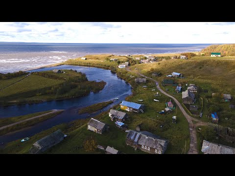 Life in a unique Village without roads far on the White