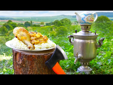 Delicious Pilaf Ever | Chicken with Onions and Eggs