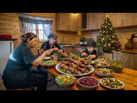 The Most Festive Village Table | Traditional Holiday