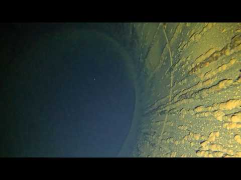 Dropping Camera Down A Deep Pipe Found At The Top Of A