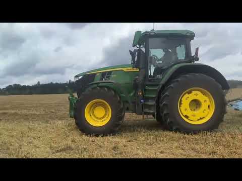 John Deere 7R 290 s Lemken Rubin 6