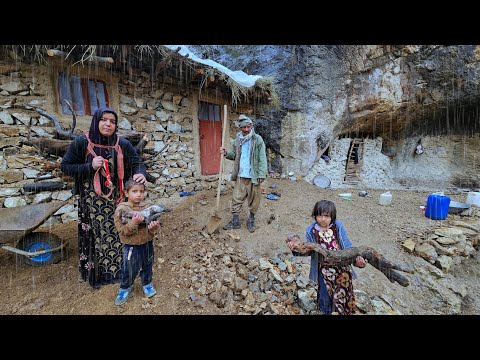 A rainy day with nomads Life in the mountains of Iran
