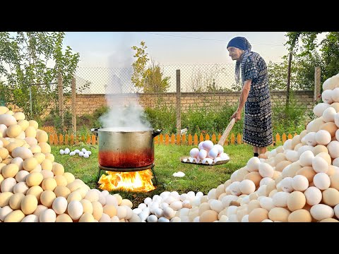 10000 EGGS | UNUSUAL RECIPES WITH LOTS OF EGGS
