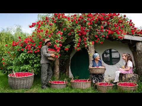 Rose Harvest Season – Making Traditional Rose Sweets
