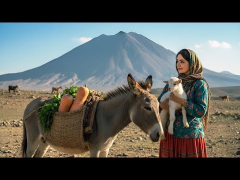 Village Life In Iran: Amazing Cooking & Donkey Riding By A