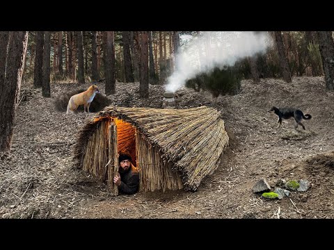 Building a Warm and Cozy Survival Shelter from Waterproof