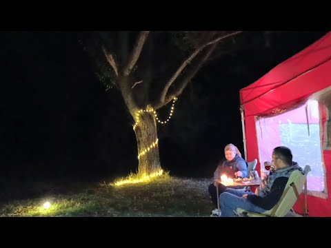 KAMPTA ROMANTİK AKŞAM YEMEĞİ