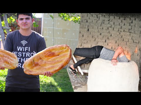 Making Bread in Tandoor