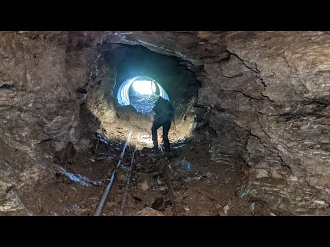 Steep Shaft Leads To Old Mine In Georgia