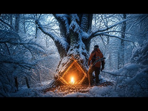 36 hours Caught in a -21°C Heavy Snowstorm How NOT to