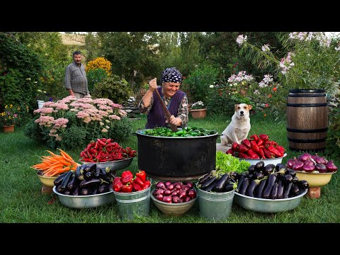 Georgian Eggplants: Preparing for Winter with a Tasty