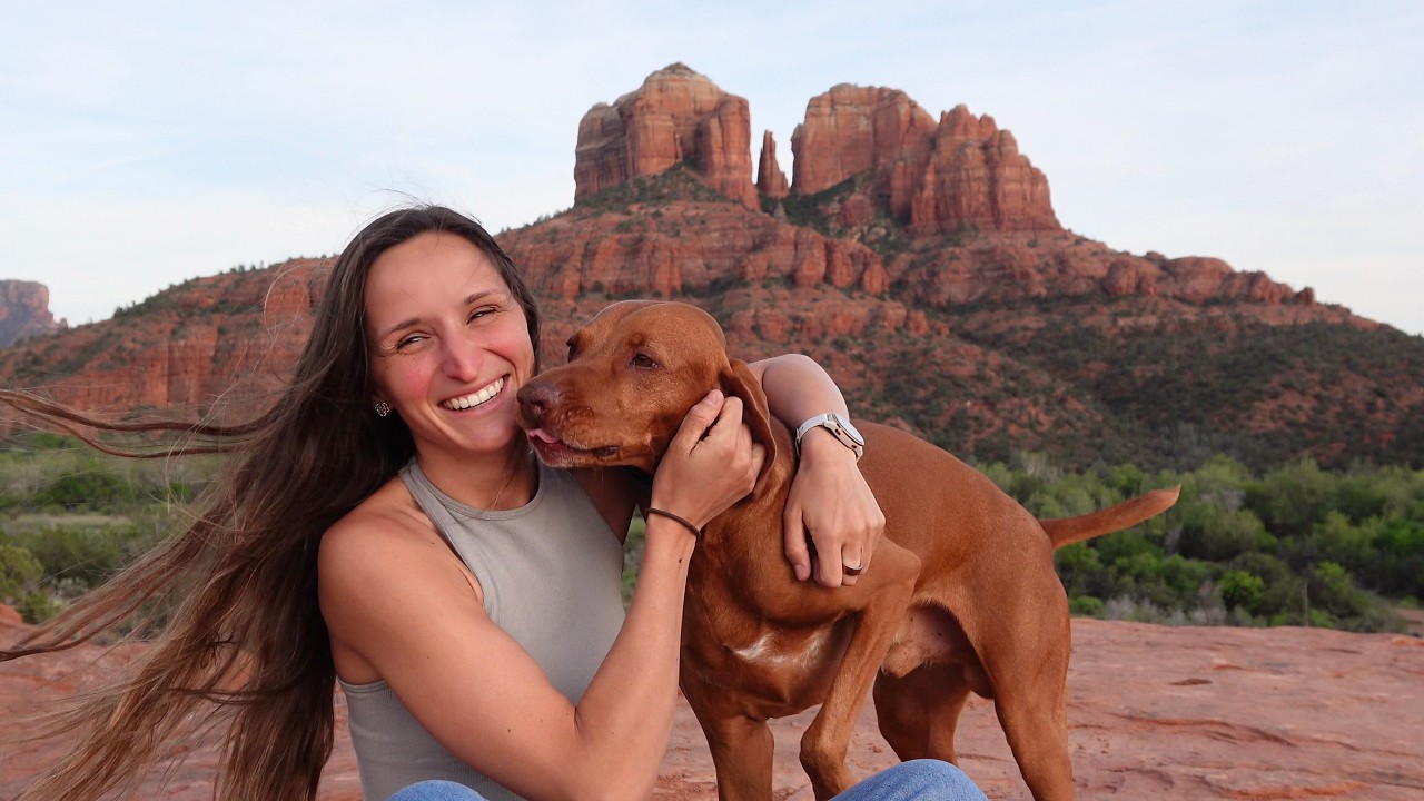 Slow, Cozy Day in Sedona, Arizona,,