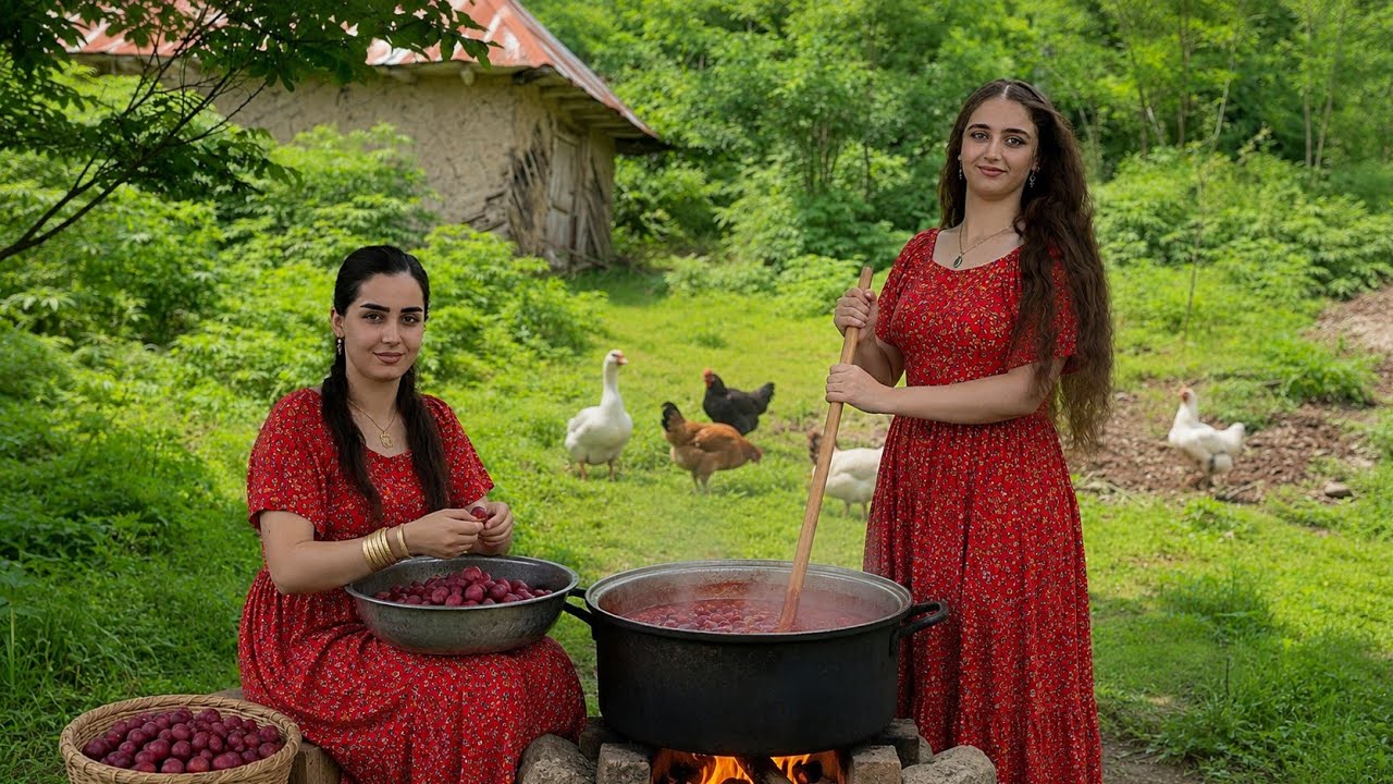 From Fresh Plums to Homemade Plum Paste Peaceful Village