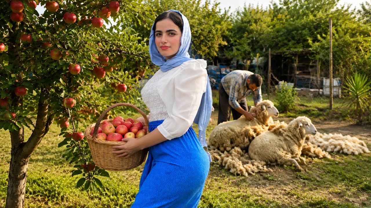 A Day In The Life Of Iranian Village Daily Routine and