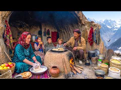 This Afghan Family Still Lives in a Cave | Ancient Cooking