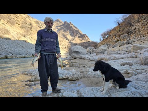 Iran nomadic life: Jahangir goes to the Khorsan river to