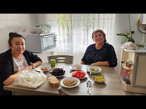 ÖĞLE YEMEĞİMİZDE ALLAH NE VERDİYSE MENÜMÜZ