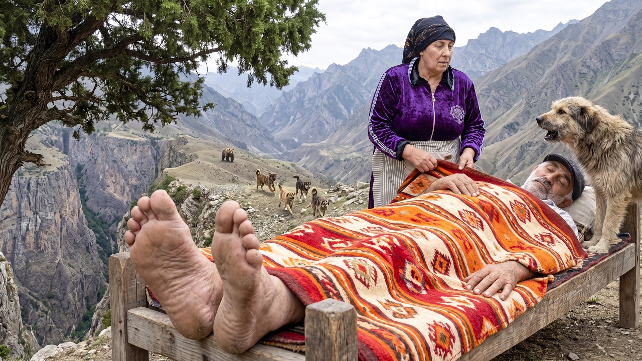 This Elderly Couple Sleeps Outdoors Even in the Cold