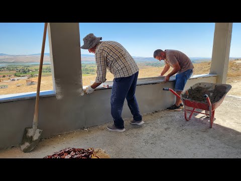 BALKONUMUZUN MERMERLERİNİ YERLERİNE MOTE ETTİK KADEŞİMLE