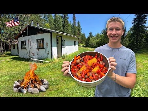 4 Days at NorthWoods Cabin - Crawfish Boil, Fish Fry & 4th